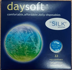 Daysoft UV Silk - 32 Tageslinsen - Stärken von +8,00 bis -12,50 - Mit UV-Schutz - Bild 1 von 1