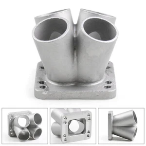 Fusionador de coleccionista turbo de acero inoxidable fundido 4-1 apto para brida T3 T4 - Imagen 1 de 7