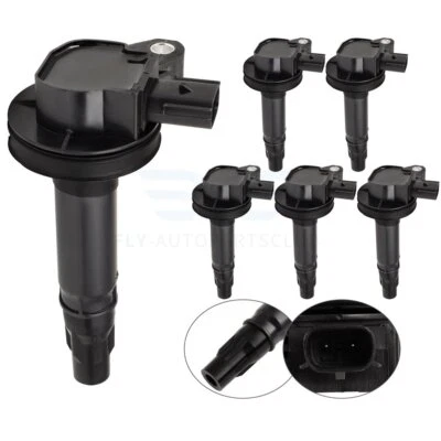 6x bobinas de encendido para Lincoln MKZ 2007-2016 3,5 L 2008-2017 Ford Taurus 3,5 L V6 Foto 1 de 4