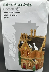 Dept 56 COVENT GARDEN MANOR HOUSE Dickens Village #6009733 Christmas Holiday - Picture 1 of 11
