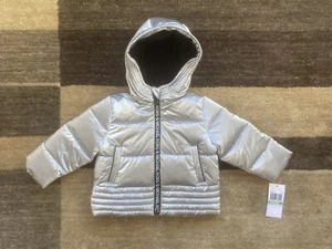 Bambino leggero. cappotto Michael Kors imbottito e foderato in pile età 18m / nuovo - Foto 1 di 5