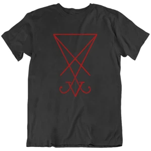 Camiseta Lucifer Sigil Symbol Satanic 666 Satanás Regalo Nueva - Imagen 1 de 7