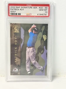 2002 BAP Be A Player Patrick Roy PSA 10 Canadiens HOF Golf Pop 1! 🔥 - Picture 1 of 2