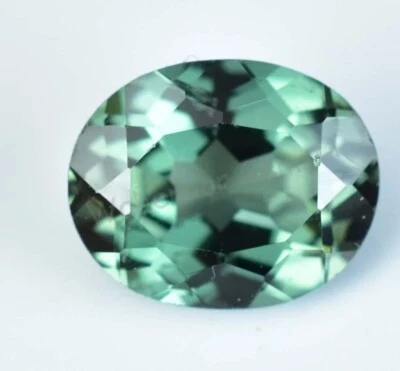 4.30 CT Natürlich Grün Hübsch Turmalin Oval Zertifiziert Umwerfend Lose Juwelen - Bild 1 von 4