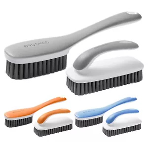 Laundry Brush For Stain Removal 2X Shoe Scrubbing Brush Portable Bathroom  - Picture 1 of 15