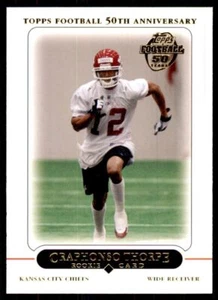 2005 Topps Craphonso Thorpe Football Cards #388 - Picture 1 of 2