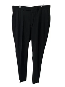 Kenneth Cole Reaction Men's Black Slacks Dress Pants Sz 44L x 37W - Picture 1 of 5