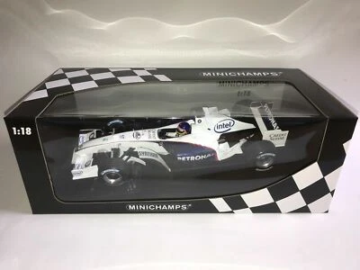 SAUBER BMW C24B #17 F1 Test Valencia 2006 Villeneuve Minichamps 100060903 1/18 - Immagine 1 di 4