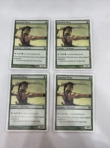 MTG 4x Llanowar Elves 9th Edition Regular LP FREE SHIPPING - Picture 1 of 2