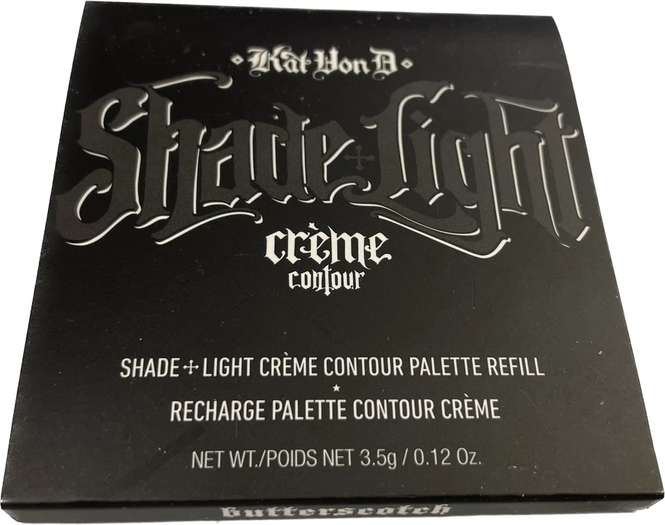 NIB, KAT VON D KVD Shade Light Crème Contour Palette Refill BUTTERSCOTCH 0.12 OZ - Image 1 of 4