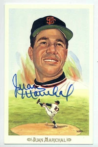 Exceptional, Juan Marichal Signed, Baseball HOF, Perez-Steele Celebration Card - Picture 1 of 3