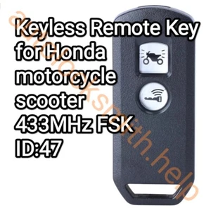 Llavero inteligente Honda PCX 2017-2019 35111-k77 2 botones - Imagen 1 de 1