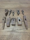 K268- 10 Antique Vintage BLACKSMITH HAMMER HEADS - Anvil Forging Tools