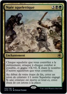 MTG Magic AFR - Skeletal Swarming/Nuée squelettique, French/VF - Picture 1 of 1