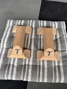 Parallettes Liegestützgriffe Handstandstützen Klötze bis 120 kg - Bild 1 von 4