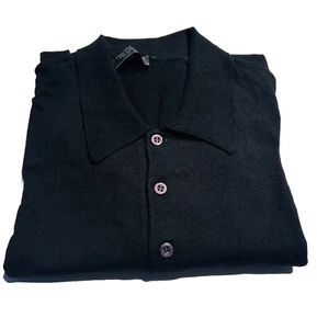 Prada Black 100% Cotton Men’s Sweater  - Picture 1 of 8