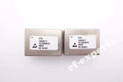 2pcs  CTS 1960017 10MHz 5V Sine Wave OCXO Crystal Oscillator - Image 1 of 4