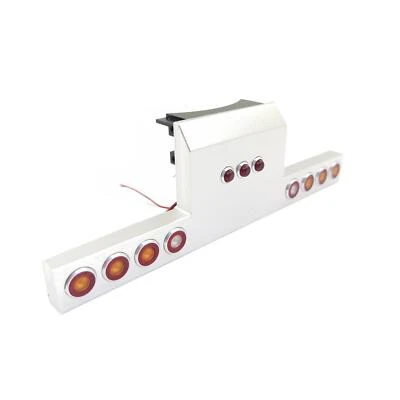 Degree CNC Tail Beam Rücklicht DIY Teile für 1/14 56301 56344 RC Tractor Auto - Bild 1 von 4