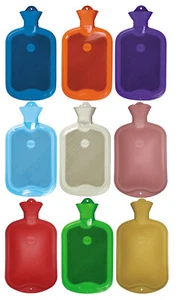 2.0L Plasticiser Free Single Ribbed Sänger Hot Water Bottle - Picture 1 of 15