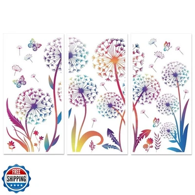 BEUNITONE 3 Hojas Frotar en Transferencias para Artesanía y Muebles, Diente de León Taraxa Foto 1 de 4