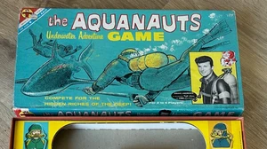 Vintage 1961 Transogram The Aquanauts Board Game #3824~Complete Excellent RARE - Picture 1 of 12