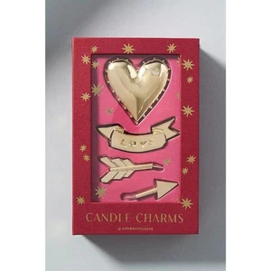 Anthropologie Heart Candle Charm NWT - Picture 1 of 3