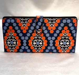 Organizzatore da viaggio sottile Vera Bradley Marrakech perline 14505-304 ecopelle nuovo con etichette - Foto 1 di 12