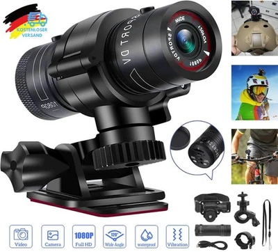 HD 1080P Action Kamera Sport Kamera Fahrrad Motorrad Helm Kamera für Outdoor Cam - Bild 1 von 4