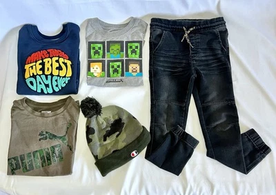 Lote de Ropa Niño Talla 6-7 Puma Tony Hawk Minecraft Champion Excelente Estado Foto 1 de 4