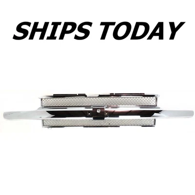 NUEVA parrilla delantera cromada para Chevrolet Trailblazer 2002-2005 Foto 1 de 4