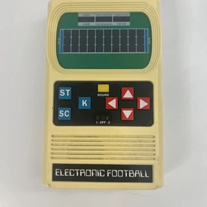Mattel Electronic Football Game Basic Fun Vintage Tested & Working - Picture 1 of 6