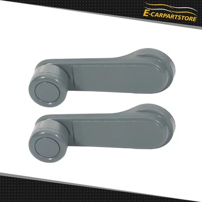 2x For Nissan For 720 For D21 Hardbody Pickup Window Crank Handle Gray LR RH Foto 1 de 4