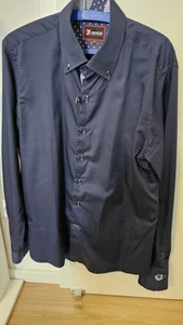 7 Camicie Hemd Herren Dunkelblau Gr. XL Wie Neu - Bild 1 von 6