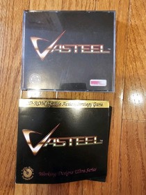 CIB Vasteel CD For TURBOGRAFX , Retro Gaming