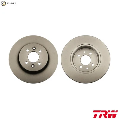 2x BRAKE DISC DF4691 FOR RENAULT KANGOO/Rapid/Express K4M706/752/753/750 1.6L - Image 1 of 4