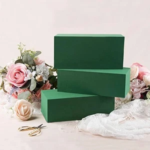 4 Piezas Espumas Florales Reloj Arreglo Floral Espumas Ladrillos Florales - Imagen 1 de 12