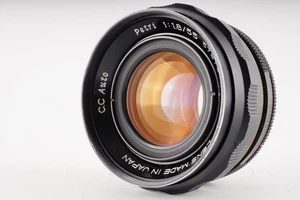 Exc＋5 Petri 55mm f/1.8 C.C Auto Manual Focus Prime Lens From Japan - Picture 1 of 12