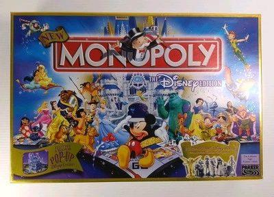 Monopoly The Disney Edition Board Game 2001 Parker Brothers - Incomplete - image 1 of 4