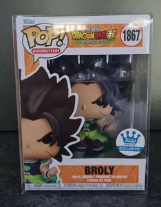 Funko Pop! Dragon Ball - Broly (exclusivo) #1867 con protector - Imagen 1 de 4