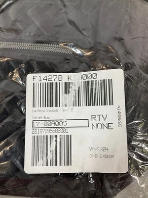 Bolso Bandolera Acolchado Lug Camper SE - Negro Medianoche, Unisex, Doble Cremallera, Caja Fuerte de Plomo Foto 1 de 4