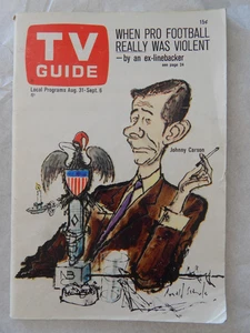 TV Guide August 31, 1968: Los Angeles - Picture 1 of 5