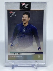 Yusei Kikuchi 2019 Topps Now Road to Opening Day Auto Autograph Rookie RC 34/99  - Picture 1 of 3