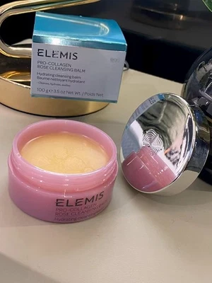 Elemis Pro‑Collagen Rose Cleansing Balm，100g New With Boxed