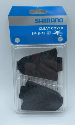 Cubiertas para tacos Shimano SM-SH45 SPD-SL cubiertas para tacos de pedal para bicicleta de carretera Foto 1 de 2