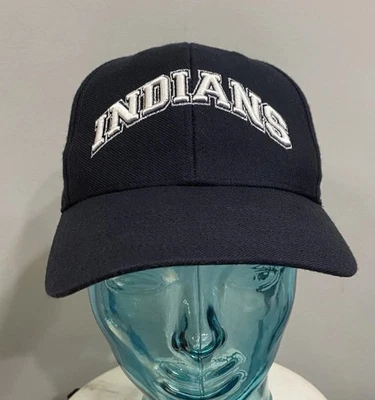 Boné Cleveland Indians Twins Enterprise lã acrílico mistura tamanho pequeno/feminino - Imagem 1 de 4