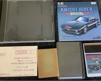 (FREE SHIPPING) NEC PC engine KNIGHT RIDER SPECIAL Japan import TG16 game - Image 1 of 3