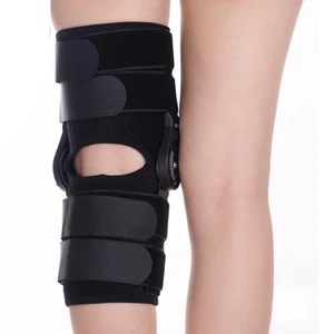 Hinged Knee Brace Short Type Protective Breathable Knee Support Brace Aluminum - Picture 1 of 23