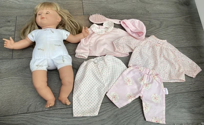 Corolle Baby Soft Bean Filled Doll With Clothing & Hair Brush - Image 1 of 4