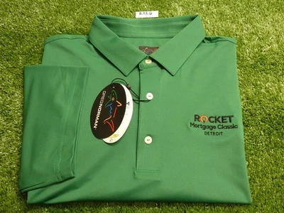 NEW Greg Norman RMC Staff Polo Golf Shirt C.C. Logo Evergreen Extra Large - Image 1 of 3