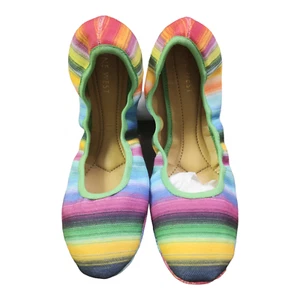 NINE WEST BALLERINE SLIP ON DONNA COLORE ARCOBALENO TAGLIA 8M - Foto 1 di 5